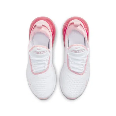 Nike (gs)  Air Max 270 'white Pink Glaze' In Multi