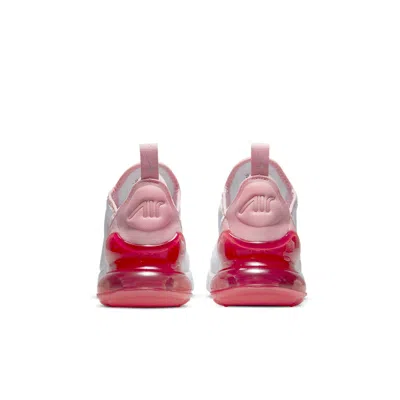 Nike (gs)  Air Max 270 'white Pink Glaze' In Multi