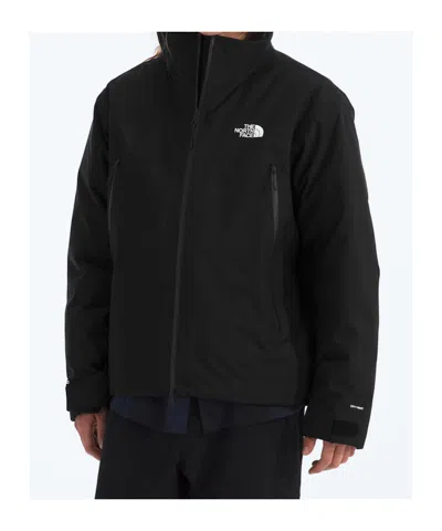 The North Face Mountain Range Hooded Down Jacket Nf0a88wdny R North Kx71 In Black