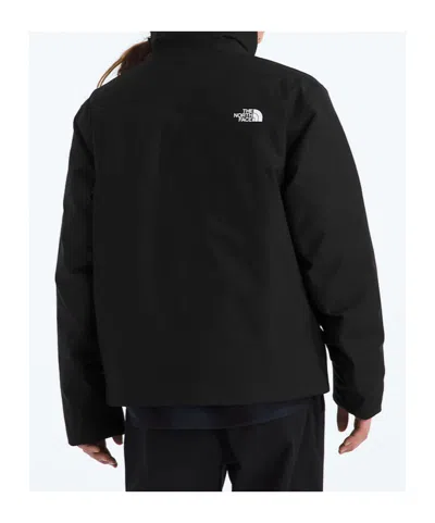 The North Face Mountain Range Hooded Down Jacket Nf0a88wdny R North Kx71 In Black