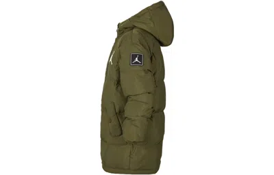 Air Jordan (gs)  Midlength Puffer Coat 'olive Green'