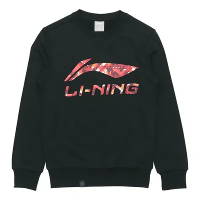Li-ning Big Logo Sweatshirt 'black Multi'