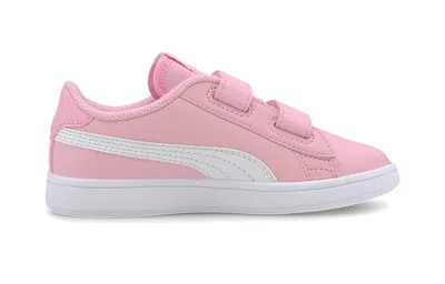 Puma (ps)  Smash V2 Sneakers Pink/white In Multi