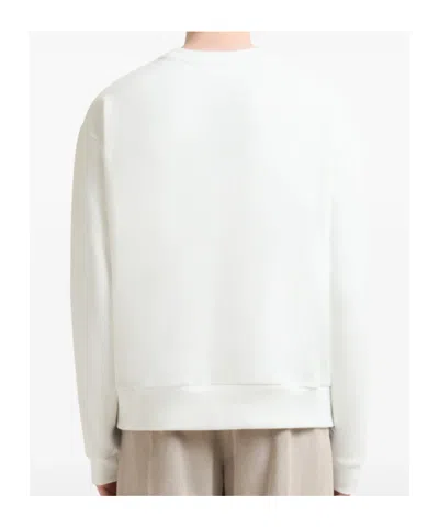 Marni Cartoon-logo Cotton Sweater In Neutral