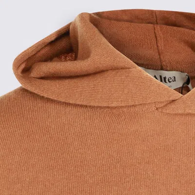 Altea Camel Wool Knitwear In Brown