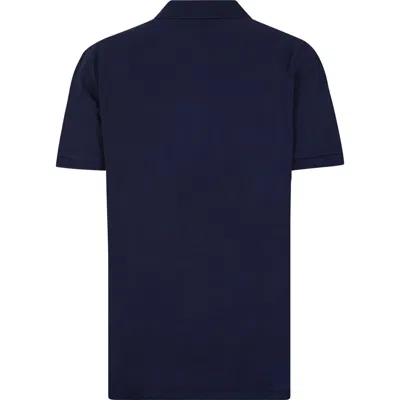 Ralph Lauren Blue Polo Shiirt For Boy With Iconic Pony In Blue