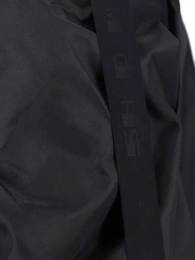 Drkshdw Bomber Jacket Convertible Jumbo Peter Flight In Black