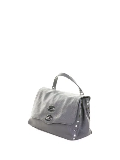 Zanellato Daily Shoulder Bag Removable Straps In Gray