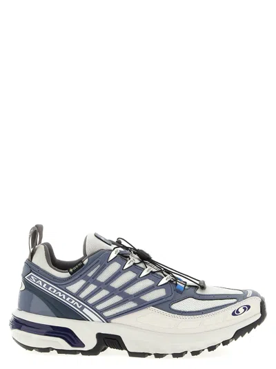 Salomon Performance Gtx Sneakers Featuring Mesh Panels In Blue