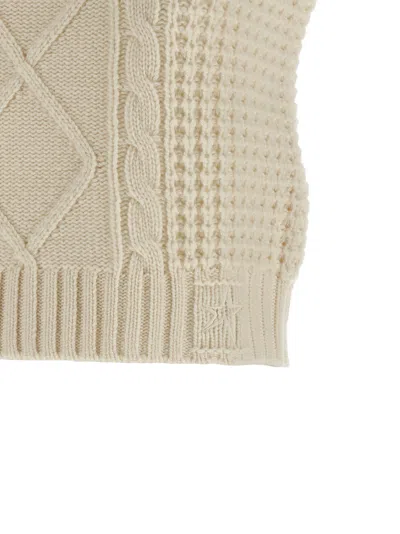 Perfect Moment Crystal Vest In Neutral