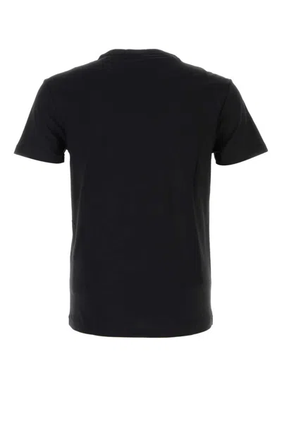 Polo Ralph Lauren Mens Fa25 Black Holiday Bear Bear-print Short-sleeve Cotton T-shirt In Black