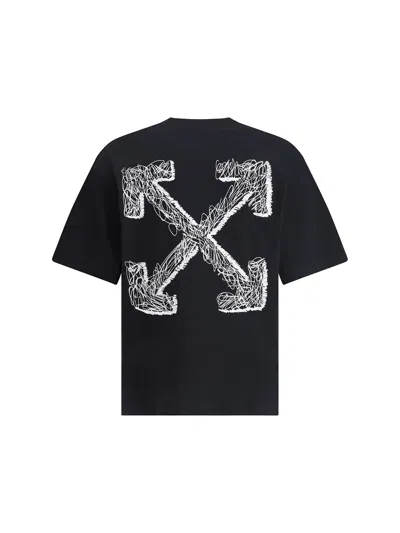 Off-white T-shirts And Polos In Black