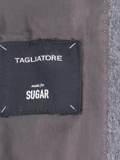 Tagliatore Jasmine Peak-lapels Double-breasted Blazer In Gray