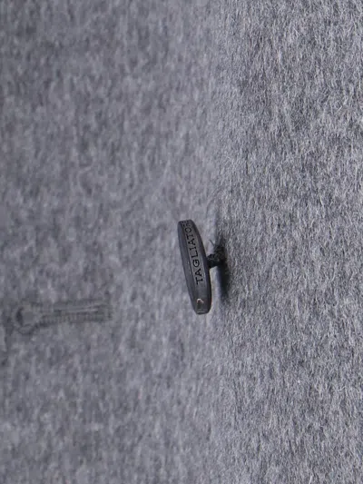 Tagliatore Jasmine Peak-lapels Double-breasted Blazer In Gray