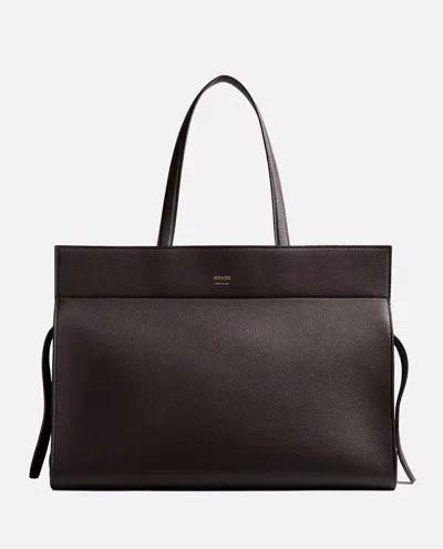 Khaite Crosby Handbag In Brown