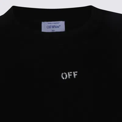 Off-white Black T-shirt With Arrow Print In Black