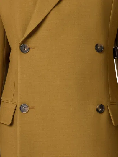 双排扣羊毛夹克