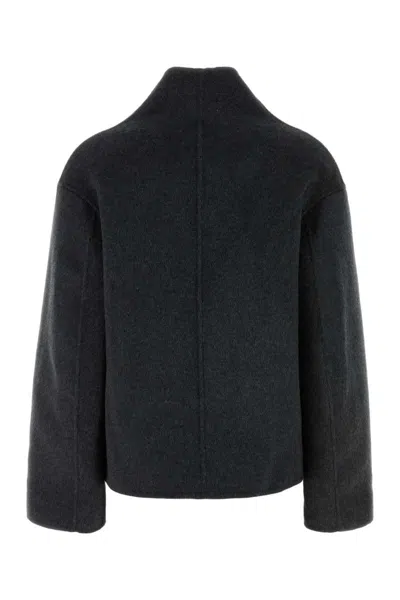 Loulou De Saison Jackets And Vests In Black