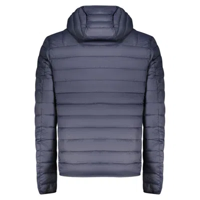 Cavalli Class Blue Polyester Men Jacket In Blue