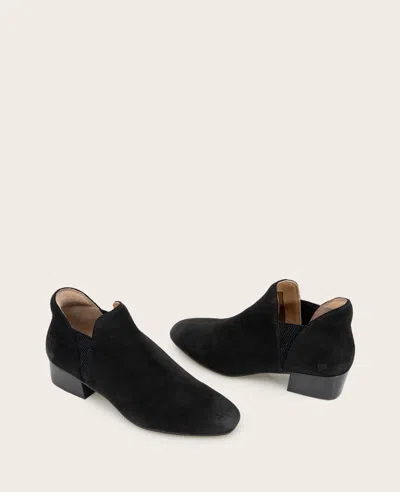Gentle Souls - Fran Suede Bootie In Black
