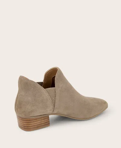 Gentle Souls - Fran Suede Bootie In Gray
