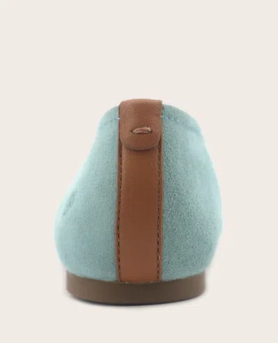 Gentle Souls - Willow Suede Ballet Flat In Blue