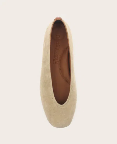 Gentle Souls Willow Woven Flat In Brown