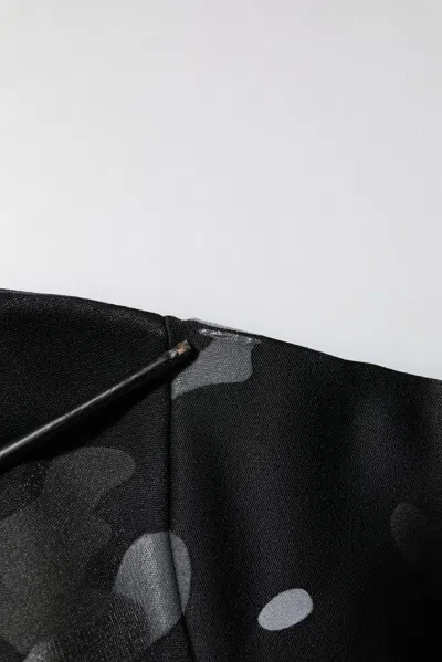 Pre-owned Dolce & Gabbana Black Camouflage Pullover Sweatshirt Men's Sweater ()