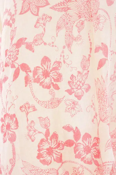 Zimmermann Waverly Wrap Mini Dress In Neutral