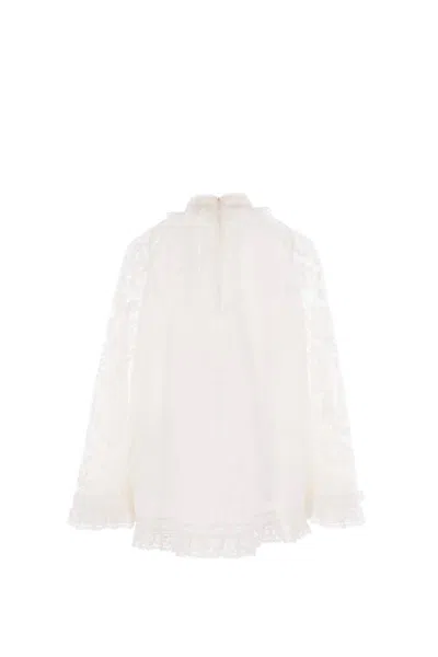 Zimmermann Ascension Lace Yok Tunic In White