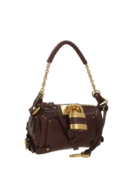 Chloé Womens Crafty Brown Paddington Small Leather Cross-body Bag In Brown