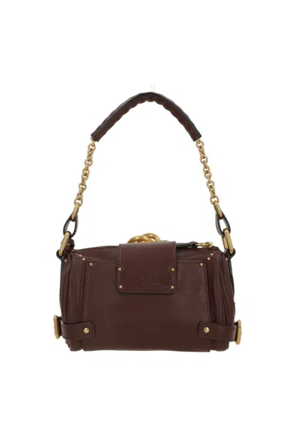 Chloé Womens Crafty Brown Paddington Small Leather Cross-body Bag In Brown