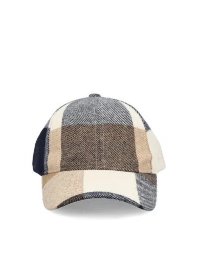 Woolrich Checked-pattern Baseball Cap In Multi