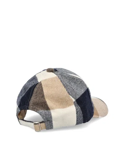 Woolrich Checked-pattern Baseball Cap In Multi