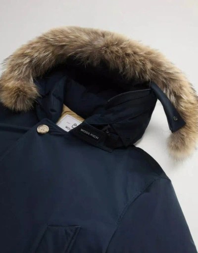 Woolrich Coats In Blue