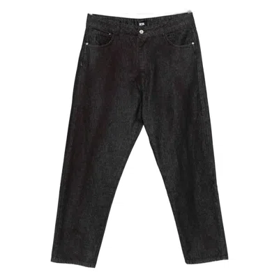 Gcds Belt Loop Jeans In Black