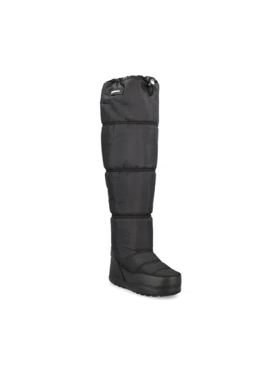 Bogner Quilted Over-the-knee Boots In Black