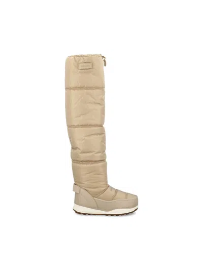 Bogner Quilted Over-the-knee Boots In Brown