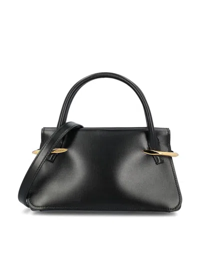 Givenchy Versatile Tote Bag Shoulder Strap Top Handles In Black