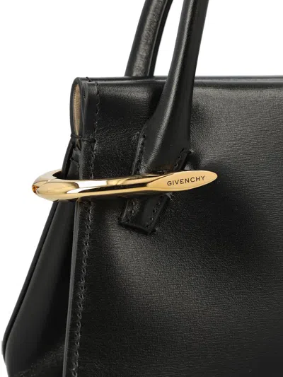Givenchy Versatile Tote Bag Shoulder Strap Top Handles In Black