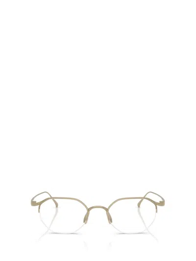Giorgio Armani Eyeglasses In Gold