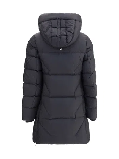 Parajumpers Janet Hooded Down Jacket In Black