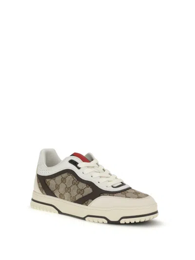 Gucci Men Re-web Sneakers In Multi