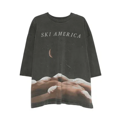 Willy Chavarria Print Short-sleeve T-shirt In Gray