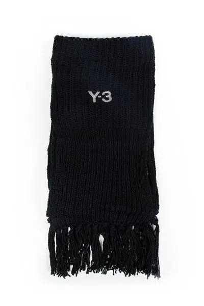 Y-3 Adidas Scarves In Black
