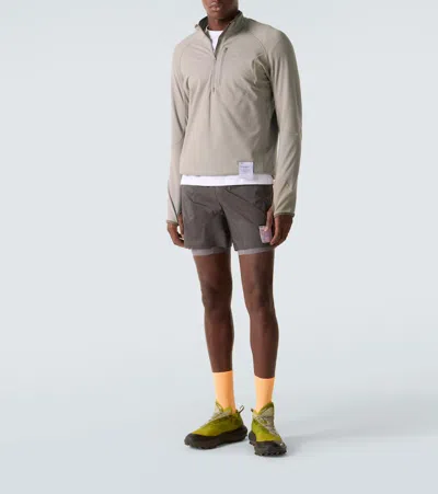 GHOSTFLEECE半拉链上衣