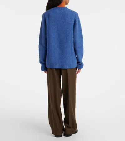 God's True Cashmere Cloud Cashmere Sweater In Blue