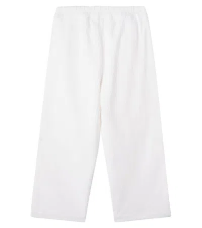 Il Gufo Cotton-blend Corduroy Pants In White