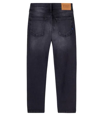 Scotch & Soda Dean Straight Jeans In Black