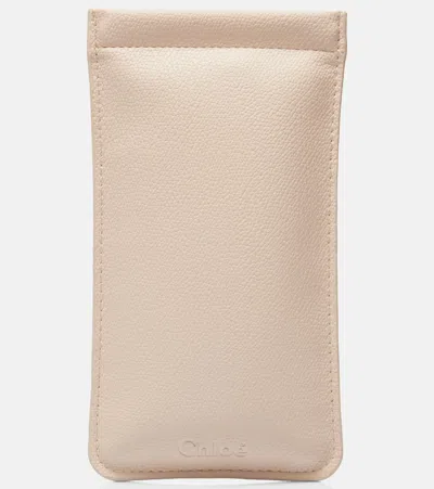 Chloé Optical Native Oversized Aviator Glasses In Brown